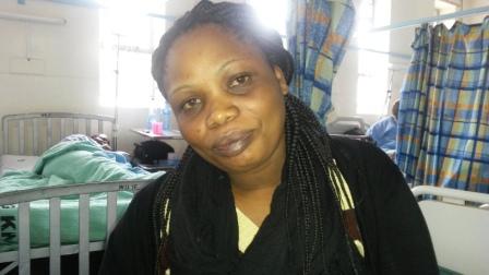 Melvin Nyamao Barongo on the eve of her fistula repair surgery at Kenyatta National Hospital.